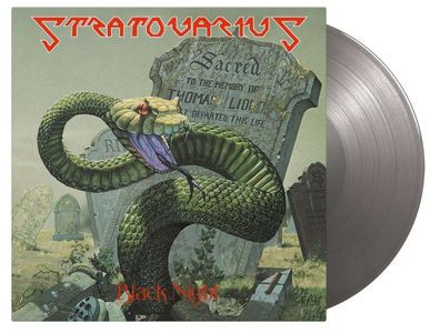 Stratovarius: Black Night (Limited Numbered Edition) (Silver Vinyl) - - (Vinyl / S