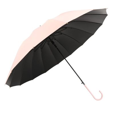 Langfristiger Regenschirm, Parasol, Streikpackungsgewebe, Eisenrosa