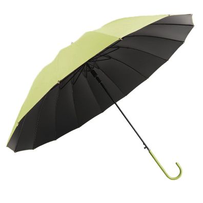 Langfristiger Regenschirm, Parasol, Streikpackungsgewebe, Eisengrün