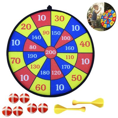 Kinder Dart Brettspiel Dartscheibe, Bälle Dart , Board Dartscheibe, Farbe: bunt