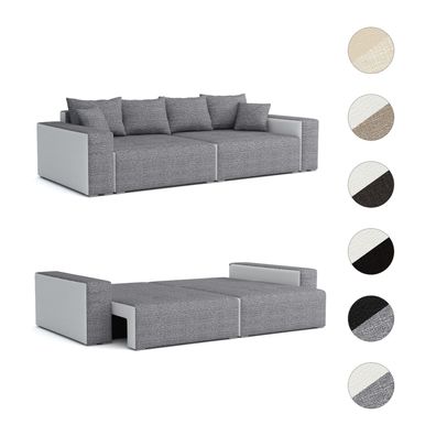 Couch  Sofa Denny Schlafsofa Wohnzimmer Schlaffunktion Design modern
