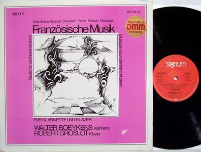 Signum SIG 008-00 - Französische Musik Für Klarinette Und Klavier