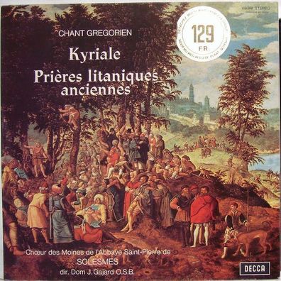 DECCA 766 / 150.002 - Chant Gregorien - Kyriale Et Prières Litaniques Anciennes