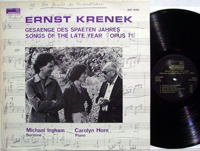 Orion ORS 78308 - Gesaenge Des Spaeten Jahres, Songs Of The Late Year Op. 71