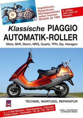 Klassische Piaggio Automatik-Roller, Hans J. Schneider
