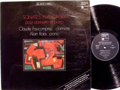 harmonia mundi France B 5121 - Sonates Françaises Pour Clarinette Et Piano