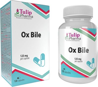 Ox Bile 125 mg 120 Kapseln