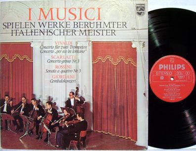 Philips D 88407 Y - I Musici Spielen Werke Berühmter Italienischer Meister