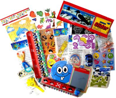 32x Kleinspielzeug Mitgebsel Mix Jungen Kindergeburtstag Zugabeartikel Give away