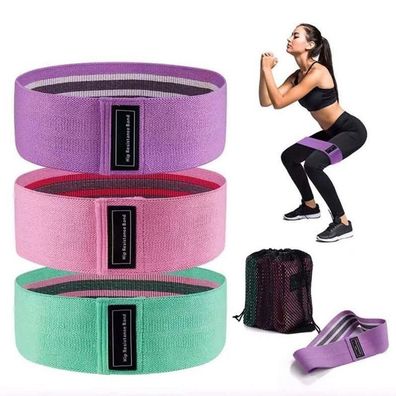 Kniebeugen-Widerstandsbänder, Fitnessbänder, Yoga-Stretchbänder