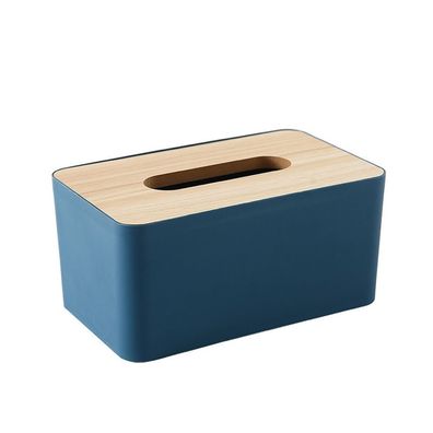 Einfache Haushalts-Taschentuchbox aus Holz, kreative Papierbox