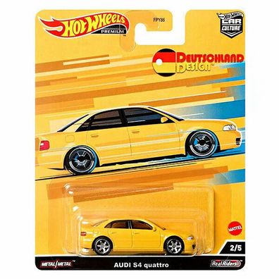 Hot Wheels Audi S4 Quattro - Car Culture Deutschland Design 1:64