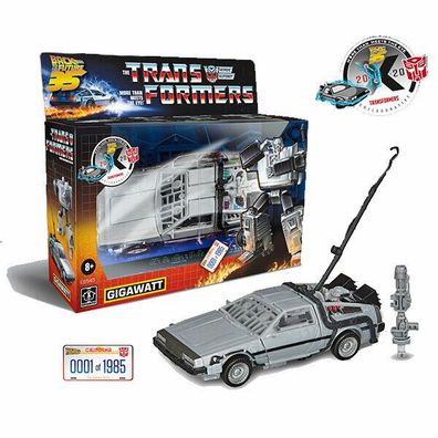 Transformers Zurück in die Zukunft DeLorean Time Machine