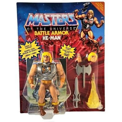HE-MAN BATTLE ARMOR - Masters Of The Universe Origins Mattel MotU