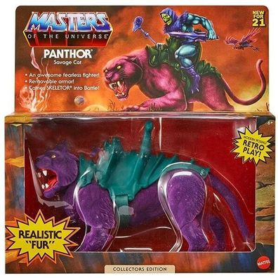 Panthor flocked - Masters of the Universe MotU Origins Mattel