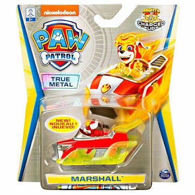 PAW Patrol Marshall - Mighty Charged Up True Metal Diecast 1:55
