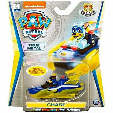 PAW Patrol CHASE - Mighty Charged Up True Metal Diecast 1:55