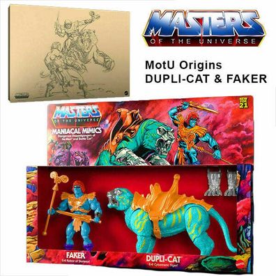 Dupli-Cat & Leo Faker - Masters OF THE Universe Origins Power Con 2021 Mattel