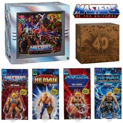 HE-MAN 40th Anniversary 4-Pack - Mattel Masters OF THE Universe Origins