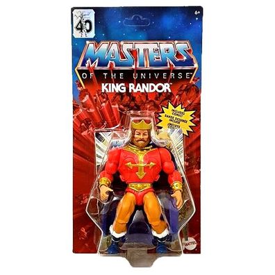 KING RANDOR Masters Of The Universe Origins Mattel 40th Actionfigur MotU