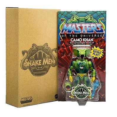 CAMO KHAN Snake Men - Masters Of The Universe Origins Limited Edition