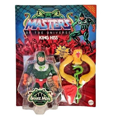 KING HISS - Deluxe Masters Of The Universe Origins MotU Mattel
