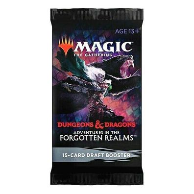 Magic the Gathering - Adventures in the Forgotten Realms Draft Booster ENG