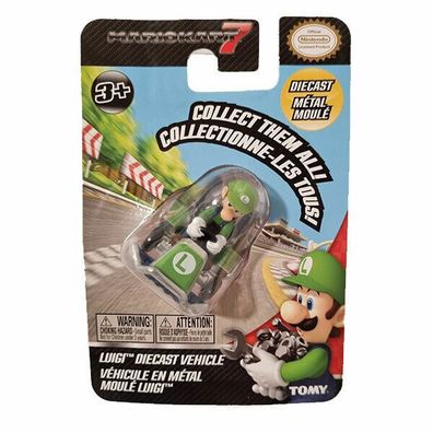 LUIGI Mario Kart 7 - Takara Tomy Nintendo Limited Edition 1:64