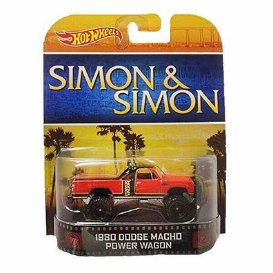 Hot Wheels SIMON &amp; SIMON Dodge Macho Power Waggon - Retro 1:64