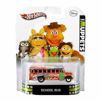 Hot Wheels THE Muppets SCHOOL BUS | Retro Entertainment 1:64