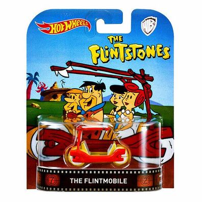 Hot Wheels THE Flintstones Flintmobile Fred Feuerstein - 1:64