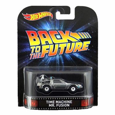 Hot Wheels ZURÜCK IN DIE Zukunft DeLorean Time Machine Mr Fusion