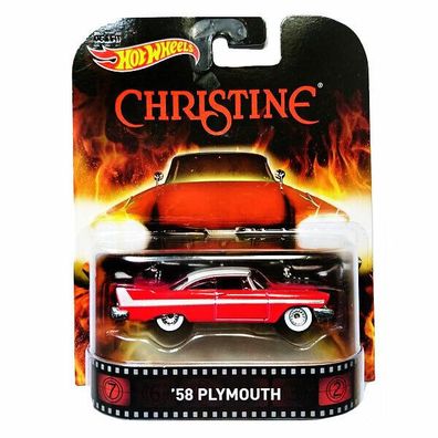 Christine 1958 Plymouth - Hot Wheels Retro Entertainment 1:64