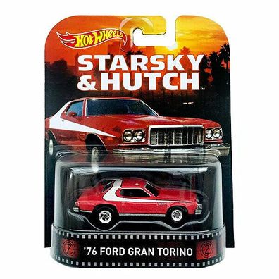 Starsky & Hutch '76 Ford Gran Torino - Hot Wheels Retro Entertainment 1:64