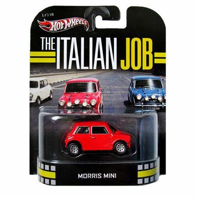 Italian JOB Morris Mini rot - Hot Wheels Retro Entertainment 1:64