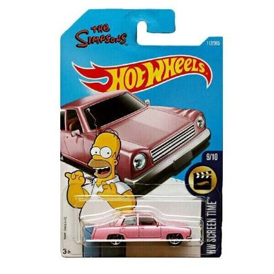 THE Simpsons Family Car - Hot Wheels Screen Time 1:64
