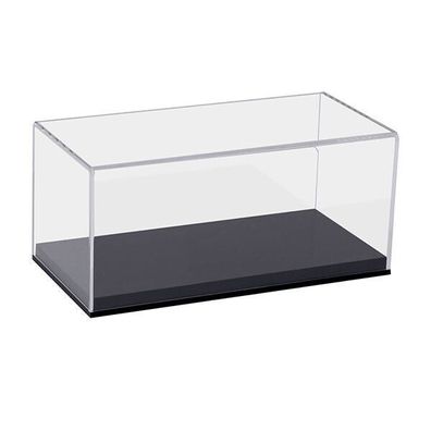 HMF 46801 Acryl Vitrine/ Schaukasten für Modellautos, Figuren 24 x 12 x 11 cm