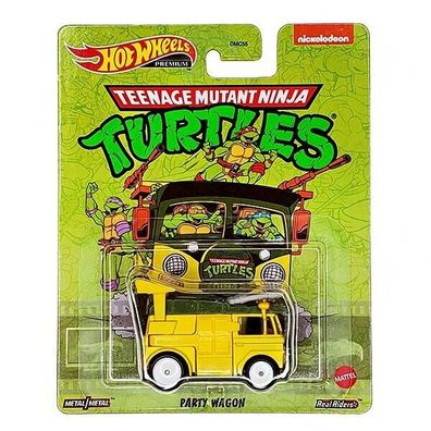 Turtles PARTY WAGON - Hot Wheels Premium Entertainment 1:64
