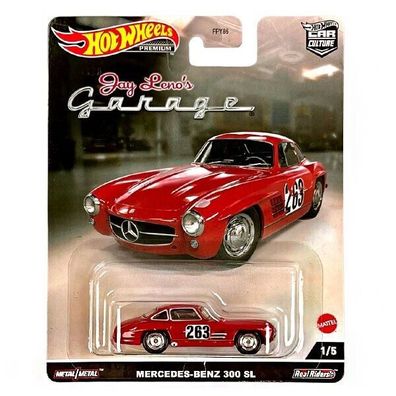 Mercedes BENZ 380 SL - Hot Wheels Car Culture Jay Leno Garage 1:64