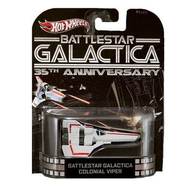 Battlestar Galactica Colonial Viper - Hot Wheels Retro Entertainment 1:64