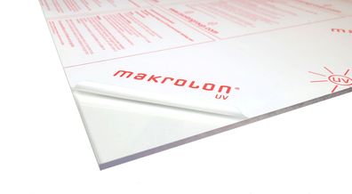 Polycarbonat Platte UV transparent Makrolon® UV