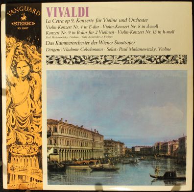 Vanguard KS 20007 - La Cetra Op.9, Konzerte Für Violine Und Orchester