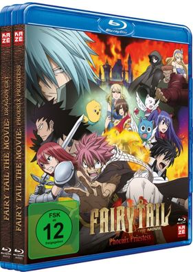 Fairy Tail - Movie Bundle (Movie 1 + 2) - Blu-Ray - NEU