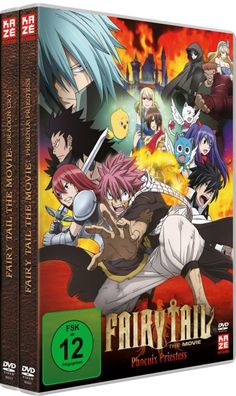 Fairy Tail - Movie Bundle (Movie 1 + 2) - DVD - NEU