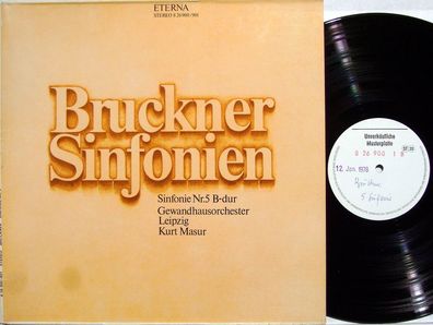 Eterna 8 26 900 - Bruckner Sinfonien (White Label)
