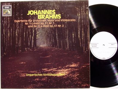EMI C 053-11 697 - Johannes Brahms: Quartette für 2 Violinen, Viola und Violonc