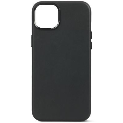 Decoded Leather Backcover Hülle für iPhone 15 - Black
