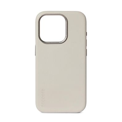 Decoded Leather Backcover für iPhone 15 Pro Max - Clay