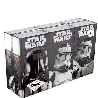 Worldcart Taschentücher Star Wars 6 x 9 Stück 4-lagig
