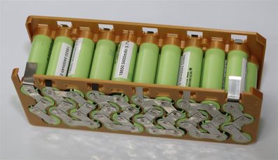 Akkupack im Zellenhalter für GIANT Energypak 400 - 36 Volt zum Selbsteinbau